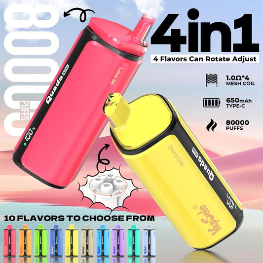 VAPSOLO 80K PUFFS 4 EN 1